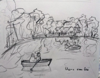 Haus am See, 2020 Skizze