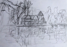 Haus am See, 2020 Skizze