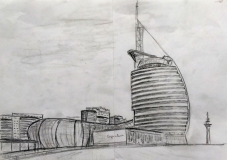 Sail City, 2020 Skizze