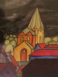 Werden, 2019, Aquarell-30x40