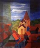 Werden, 2019,Acryl 50x60