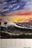 Wellenschlag, 2008,
Bob Ross, 50x60