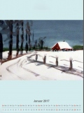 Winterlandschaft, 2009,
Aquarell, 48x36