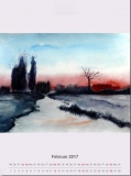 Abendstimmung, 2016,
Aquarell, 27x21