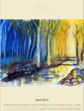Zauberwald II, 2014,
Aquarell, 34x26