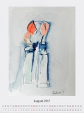 Stillleben mit 2 Vasen, 2015
Aquarell, 26x34