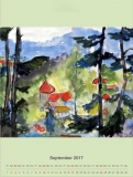 Durchblick, 2011,
Aquarell, 34x26