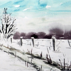 Winterlandschaft I, 2009