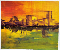 Skyline, 2020 Acryl50x60