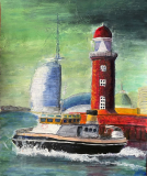 2021 Geestemünde, Acryl 50x40
