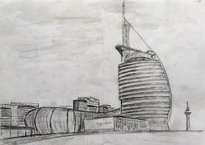 Sail City, 2020 Skizze