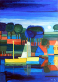 2013-Mondnacht-am-Wasser-Acryl-50x70-klein